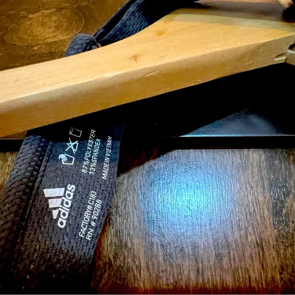 Adidas golf visor with velcro back. Pink lettering and gray visor. ‘ - Picture 5 of 5